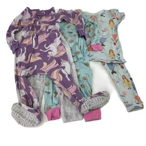 Carter’s Child of mine Baby Pajamas Summer clothes Shirt and Pants Lot 6